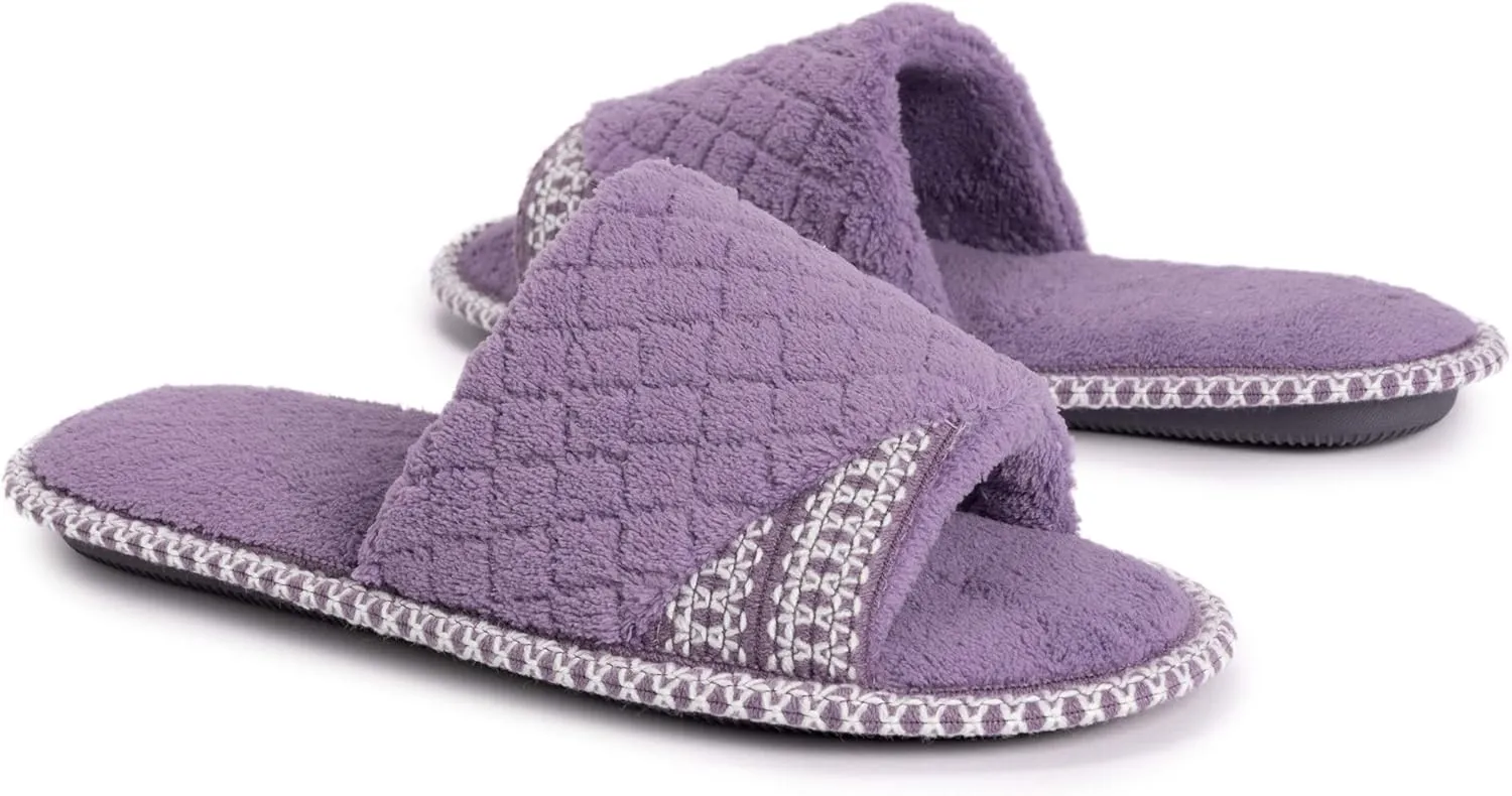 MUK LUKS Women's Sally Micro Chenille Slipper