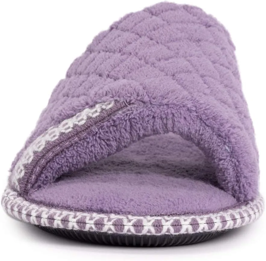 MUK LUKS Women's Sally Micro Chenille Slipper