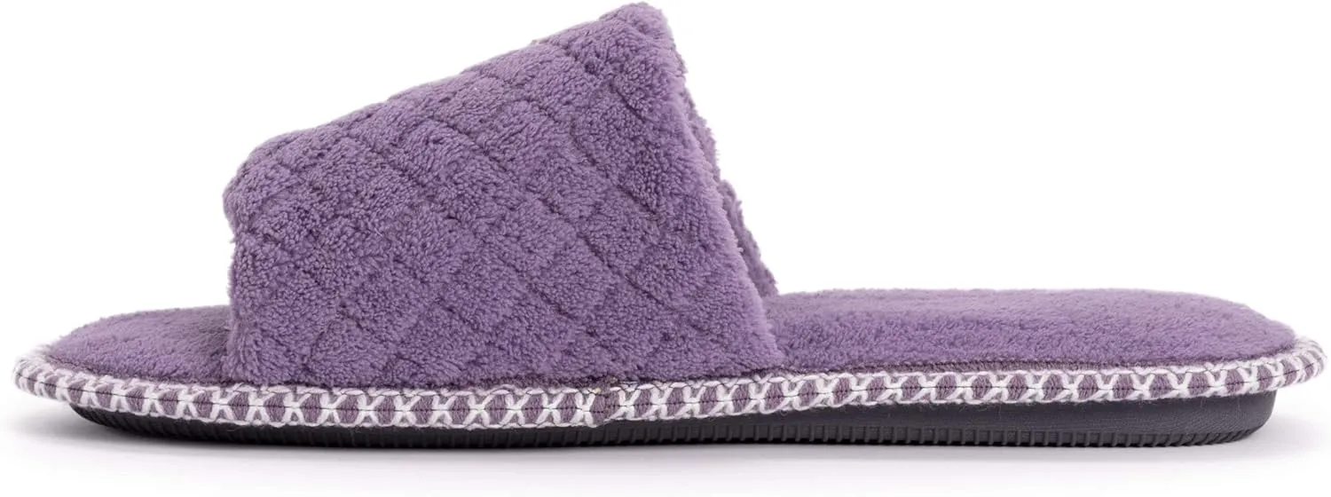MUK LUKS Women's Sally Micro Chenille Slipper