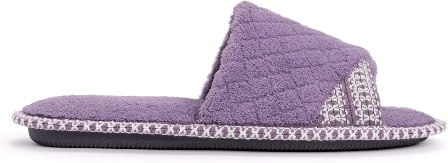 MUK LUKS Women's Sally Micro Chenille Slipper