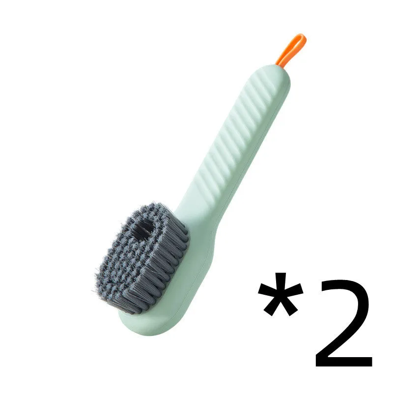 Multifunctional Soft-Bristled Shoe Brush