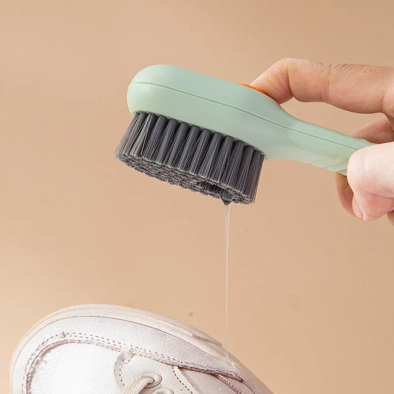 Multifunctional Soft-Bristled Shoe Brush