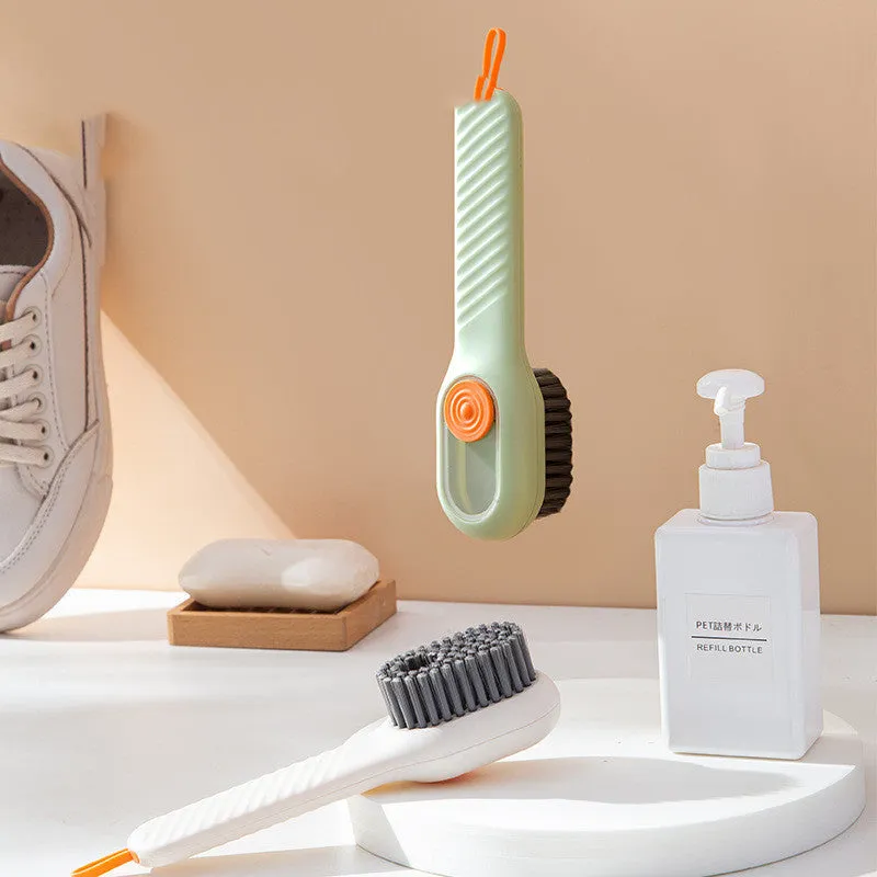Multifunctional Soft-Bristled Shoe Brush