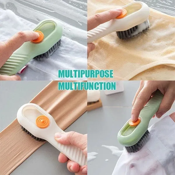 Multifunctional Soft-Bristled Shoe Brush