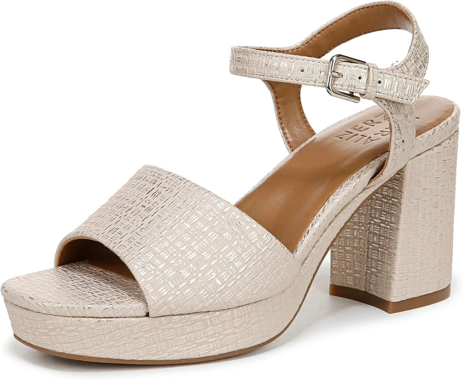 Naturalizer Women's Lilly Ankle Strap Platform Sandal
