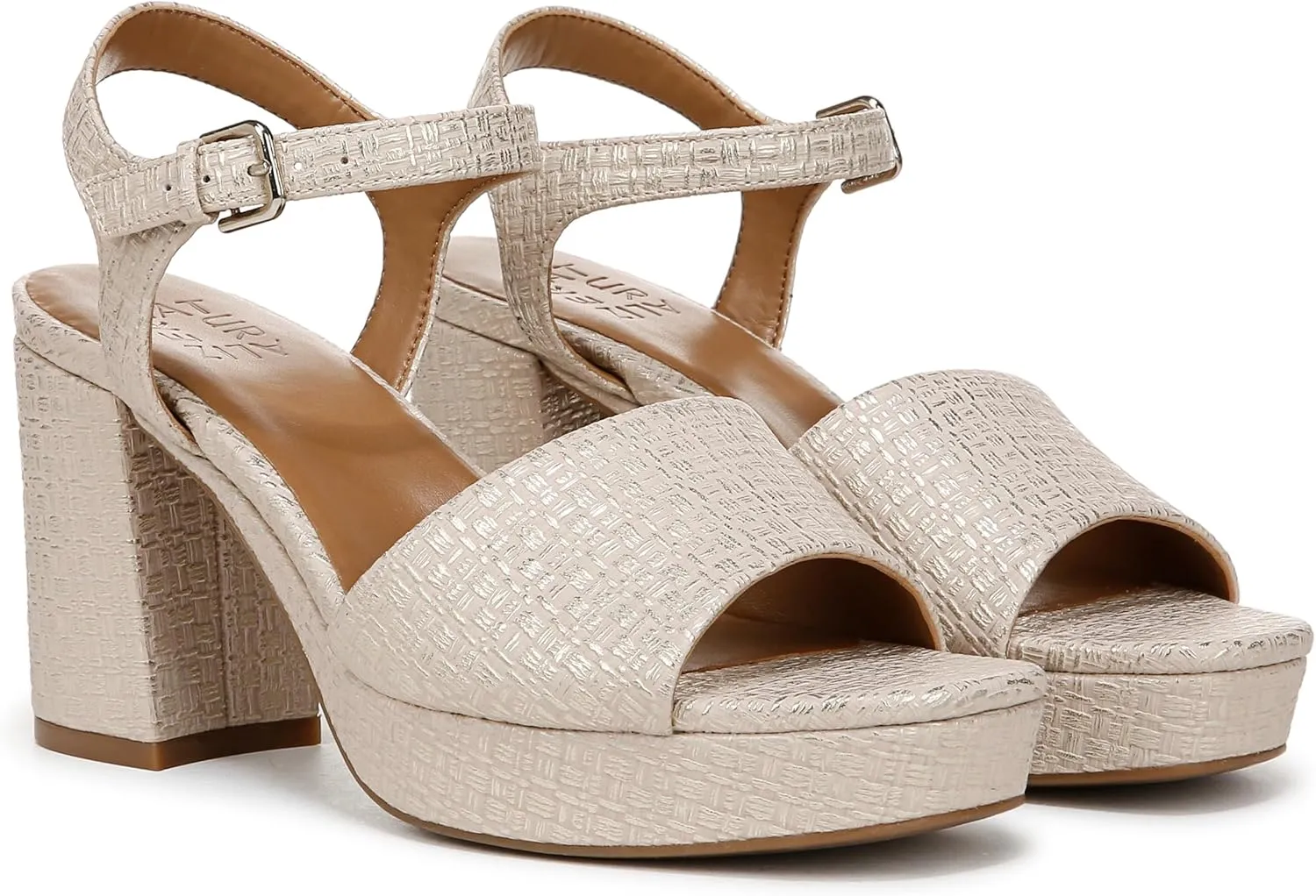 Naturalizer Women's Lilly Ankle Strap Platform Sandal