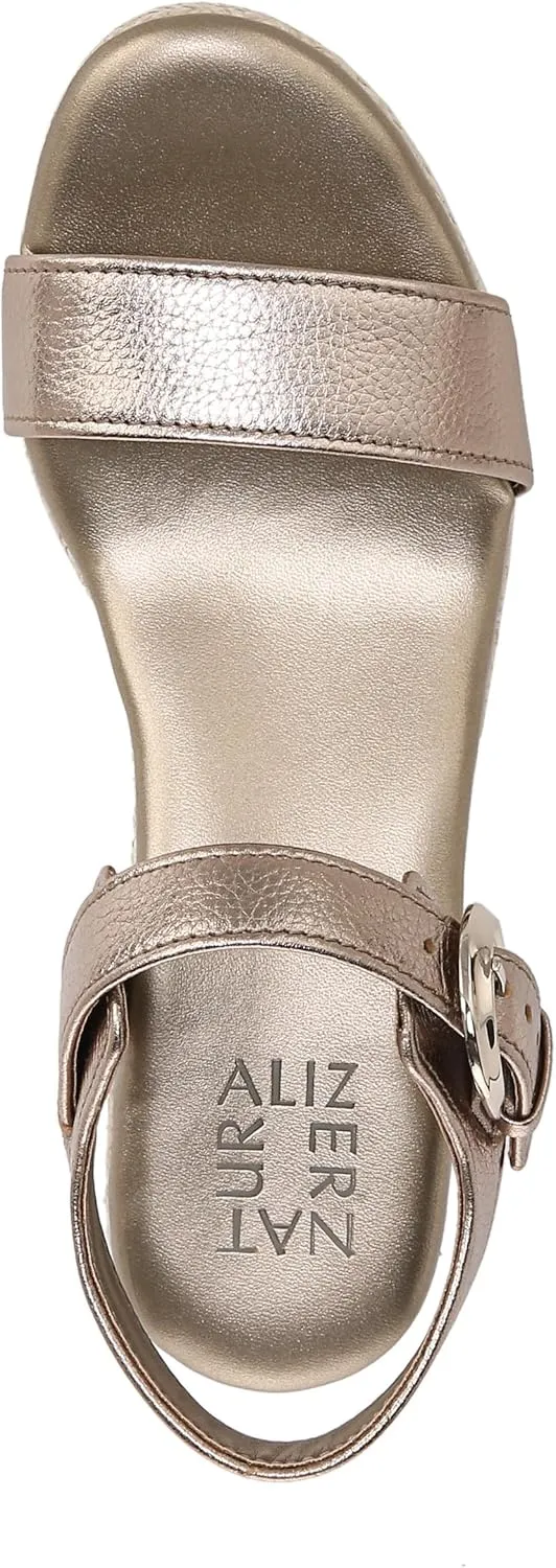 Naturalizer Women's Stella Open Toe Wedge Sandal