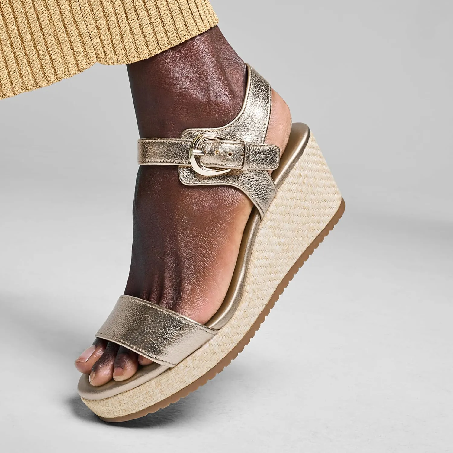 Naturalizer Women's Stella Open Toe Wedge Sandal