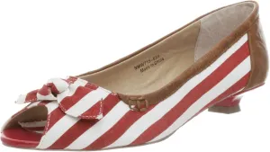 Naughty Monkey Women's Z-Down Open Toe Flat