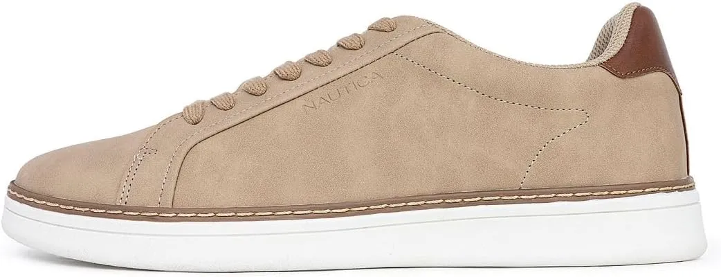 Nautica Men's Classic Lace-Up Low Top Fashion Sneaker Loafer - Stylish and Comfortable Casual Shoe