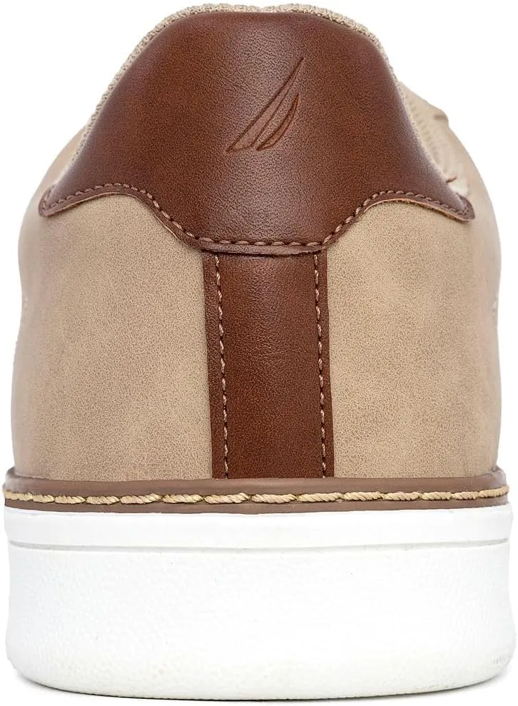 Nautica Men's Classic Lace-Up Low Top Fashion Sneaker Loafer - Stylish and Comfortable Casual Shoe