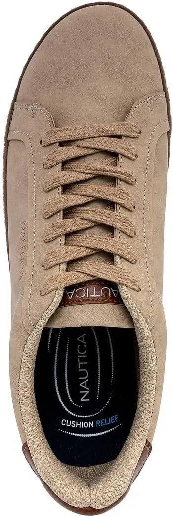 Nautica Men's Classic Lace-Up Low Top Fashion Sneaker Loafer - Stylish and Comfortable Casual Shoe