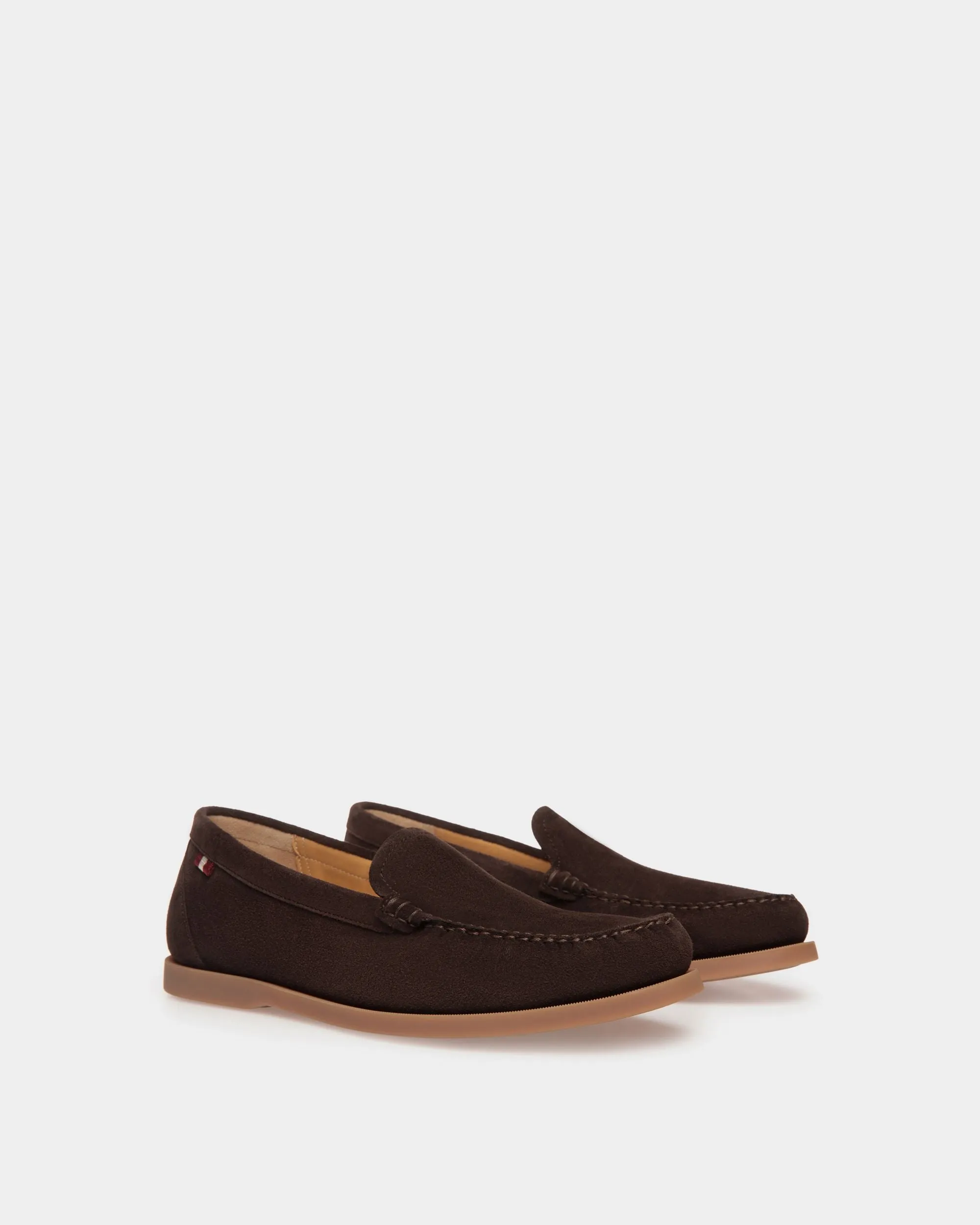 Nelson Loafer in Brown Suede