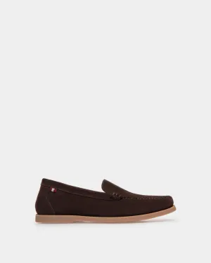 Nelson Loafer in Brown Suede