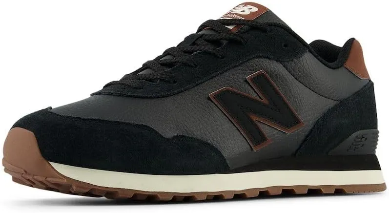 New Balance Men's 515 V3 Sneaker, Black/Black, 17