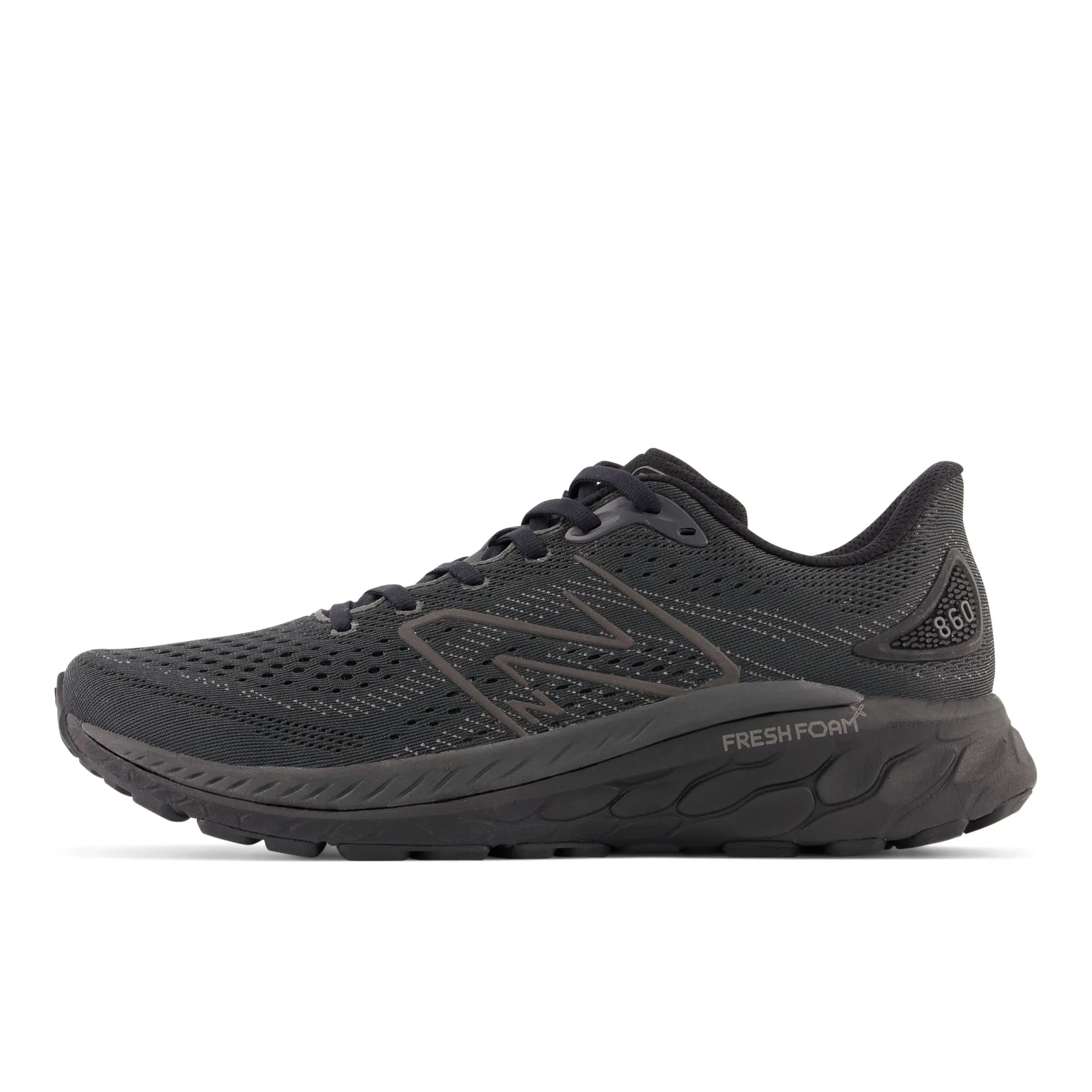 New Balance Men's Fresh Foam X 860 V13 Sneaker 13 Wide Black/Phantom/Black Metallic