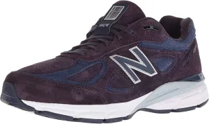 New Balance Men's M990V4 Running Shoe, Size: 10 Width: D Color: Elderberry/Pigment