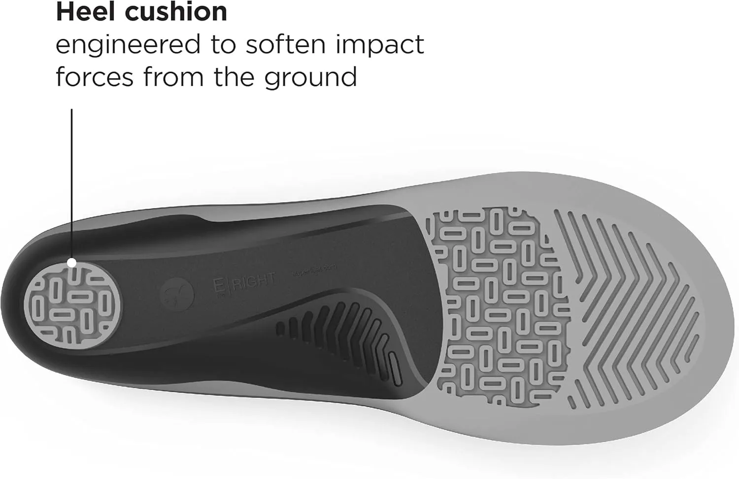 New Balance Therapeutic Cushion Shoe Inserts - Arch Support for Sensitive Feet - Dual-Layer Cushioning - Unisex - 9.5-11 Men / 10.5-12 Women