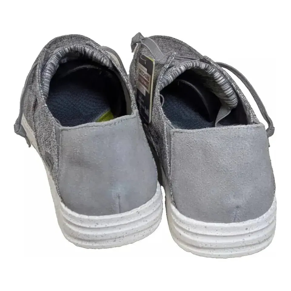 NEW Skechers Streetwear Melson PLANON Loafer Shoe Mens Size 13 Heather Grey