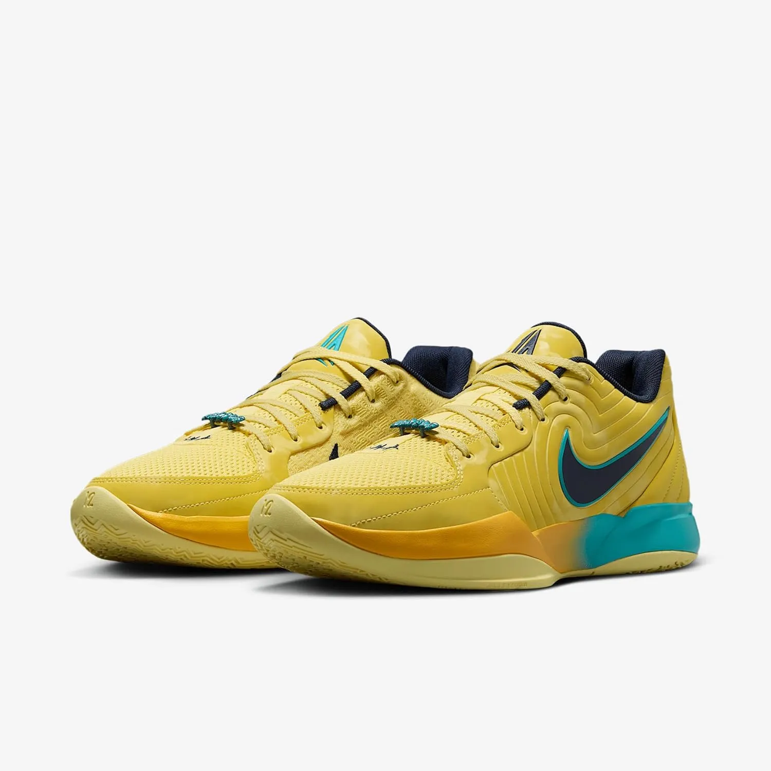 Nike Ja 2 Basketball Shoes (FD7328-700, Soft Yellow/University Gold/Dusty Cactus/Obsidian)