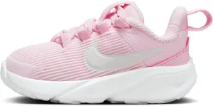 Nike Star Runner 4 Baby/Toddler Shoes (DX7616-602, Pink Foam/Summit White-White) Size 8