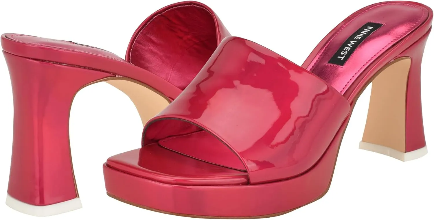 Nine West Women's Beez Heeled Open Toe Sandal
