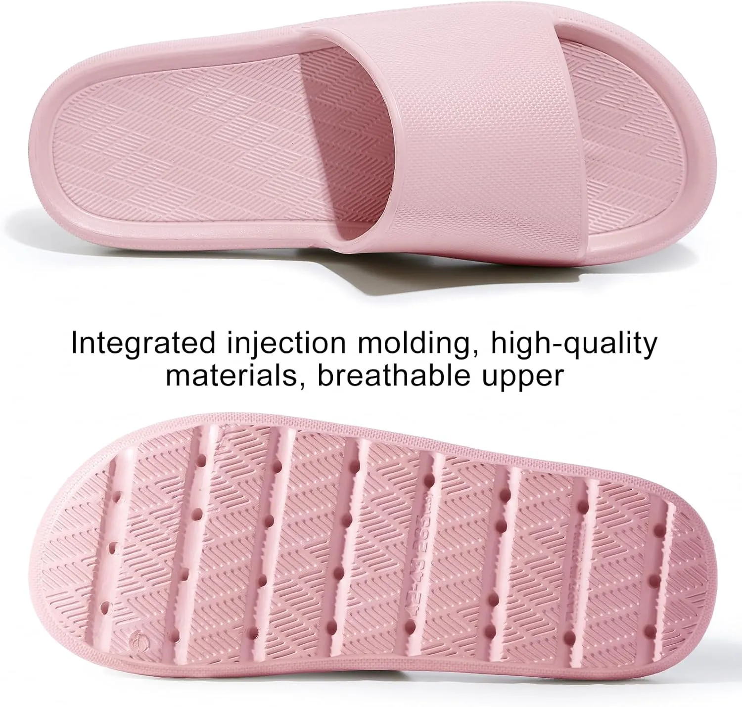 Non Slip Shower Shoes Bathroom Slippers for Pool Camping Open-toe
