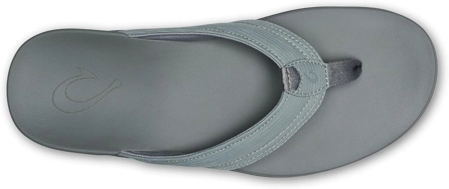 OLUKAI Maha Men's Beach Sandal, Water-Friendly Shoe, All-Day Wear & Ultra-Soft Comfort Fit