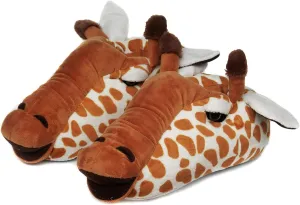 Onmygogo Fuzzy Winter Animal Slippers for Men and Women