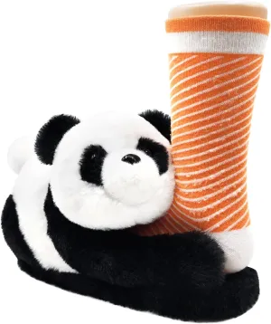 Openhaha Animal Slippers - Cute Fluffy Non-slip Raccoon Gifts for Women, Men