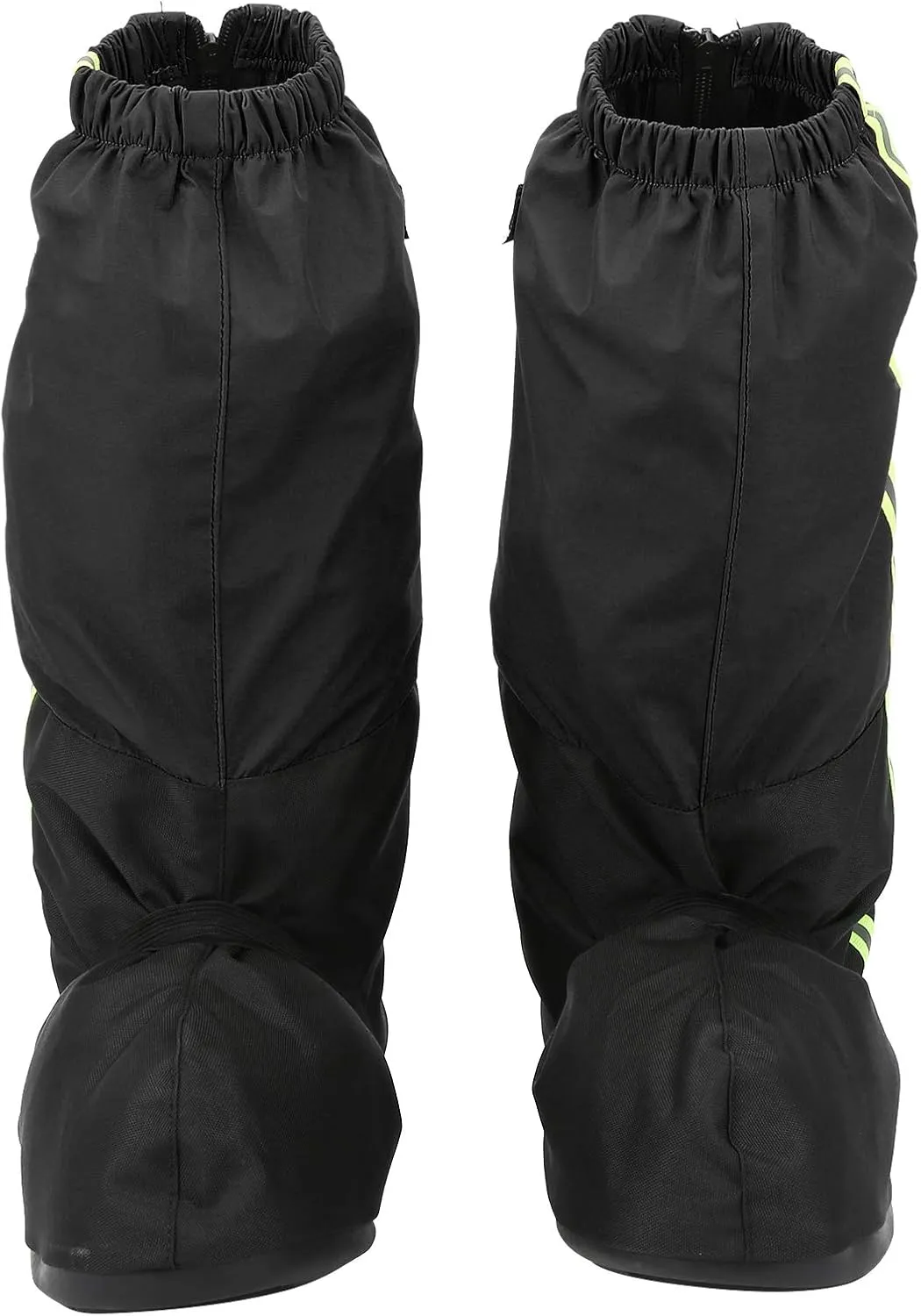 Outdoor Tube All Wrap Sandproof Shoe Covers for Hiking with Sole Texture and Night Reflective Band, Includes Net for Storage