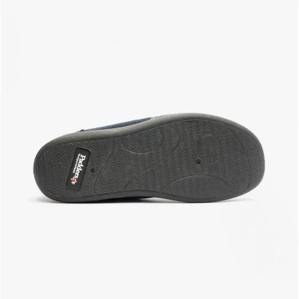 Padders LEWIS Mens (G Fit) Full Slippers Navy