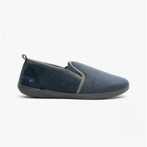 Padders LEWIS Mens (G Fit) Full Slippers Navy