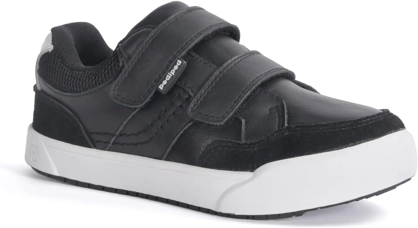 pediped Flex Acuna First Walker Shoe, White, 11 US Unisex Little Kid
