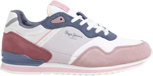 PEPE JEANS Women's Normal Sneak, Dusty Pale Pink, 5