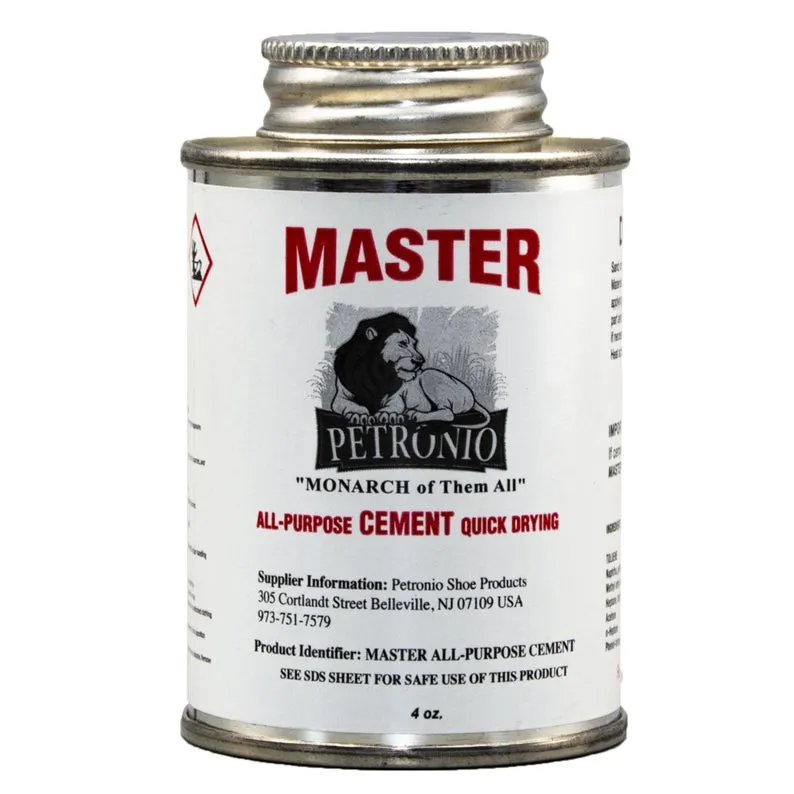 Petronio's Master Quick Drying All-Purpose Cement