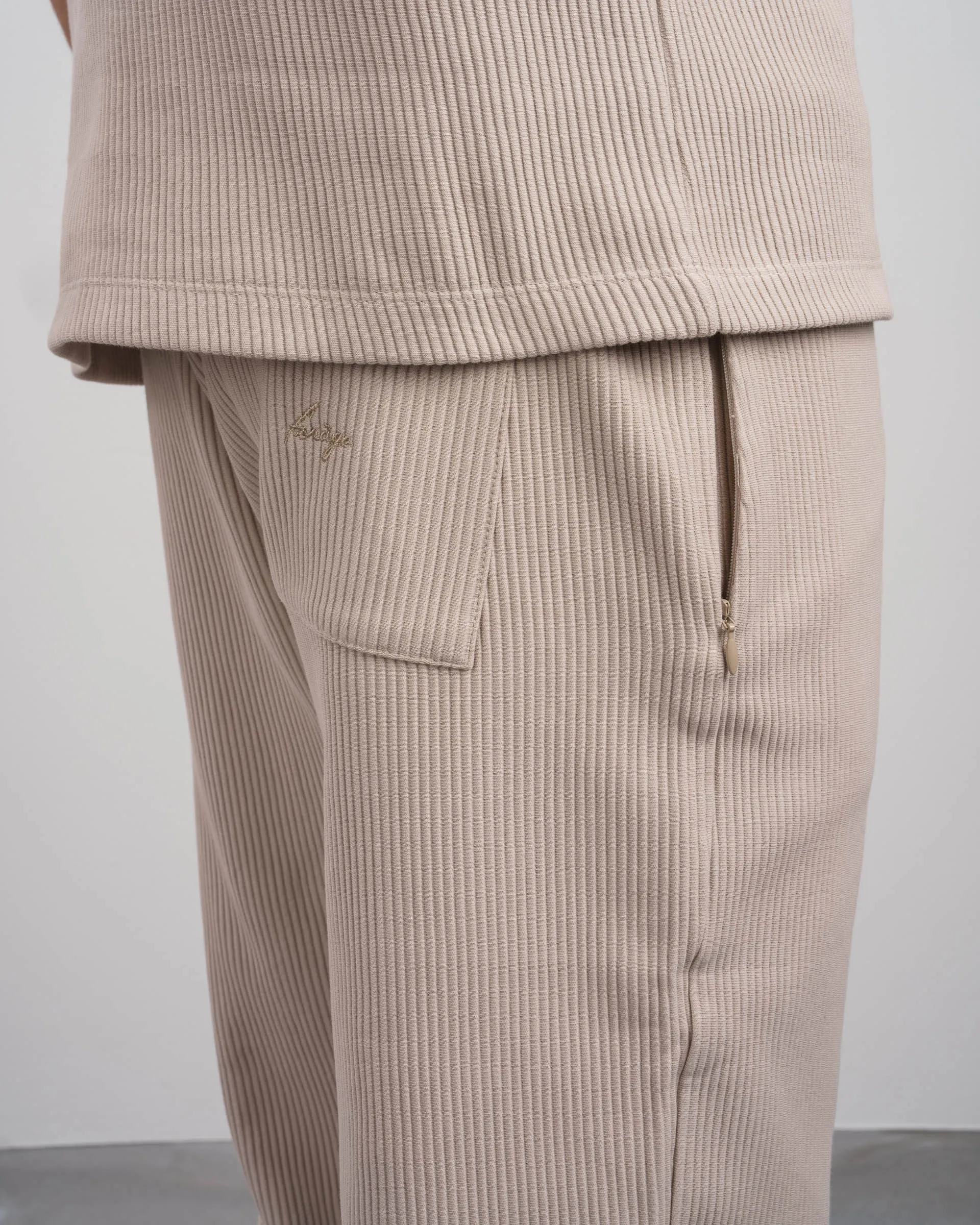 Plissee Pants (Sand)