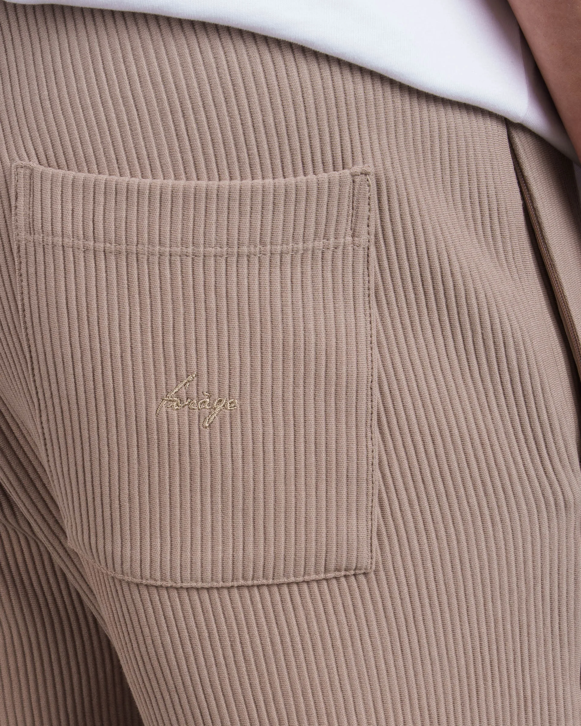 Plissee Pants (Taupe)