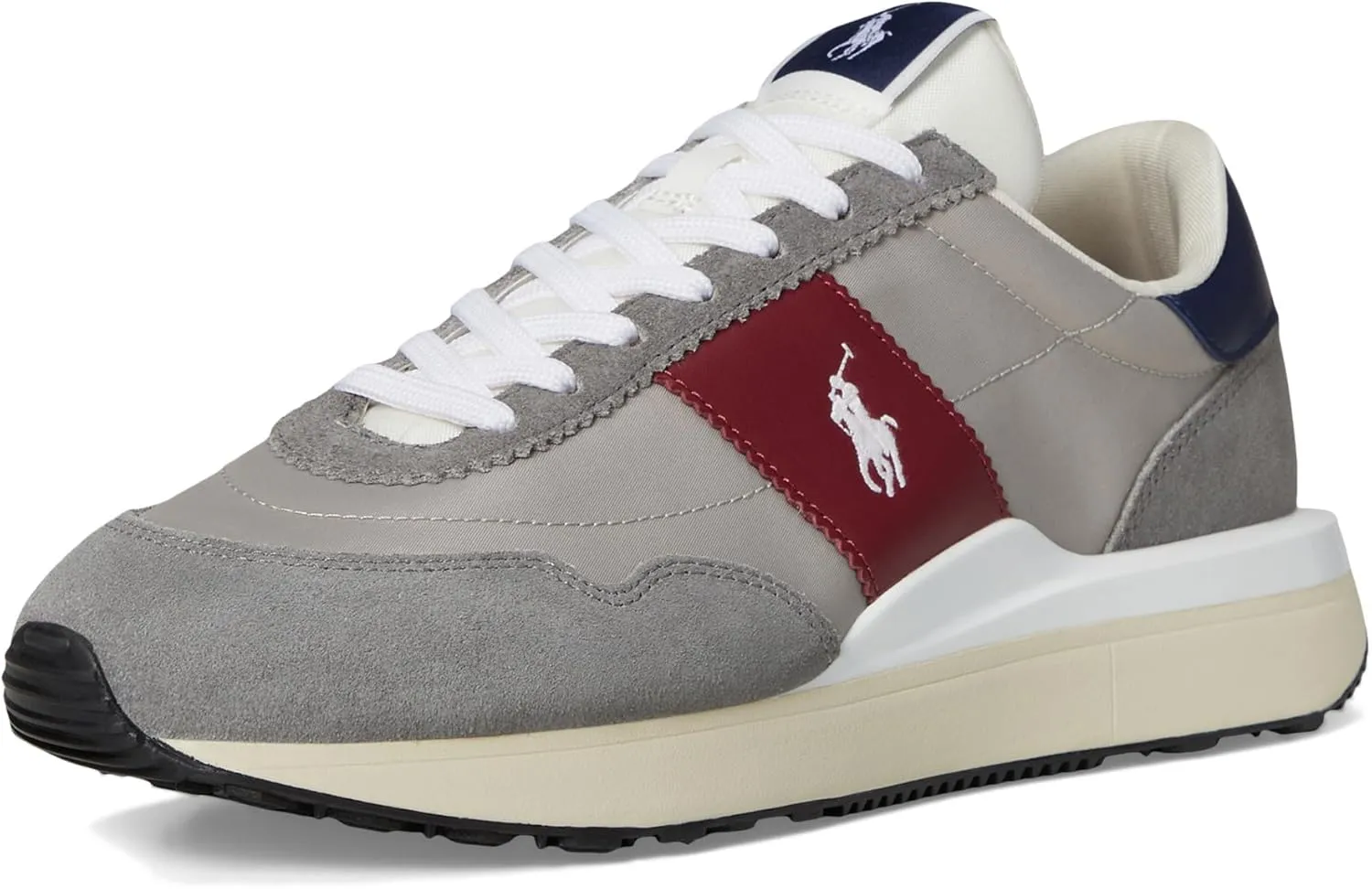 POLO RALPH LAUREN Men's Train 89 Suede-Paneled Sneakers