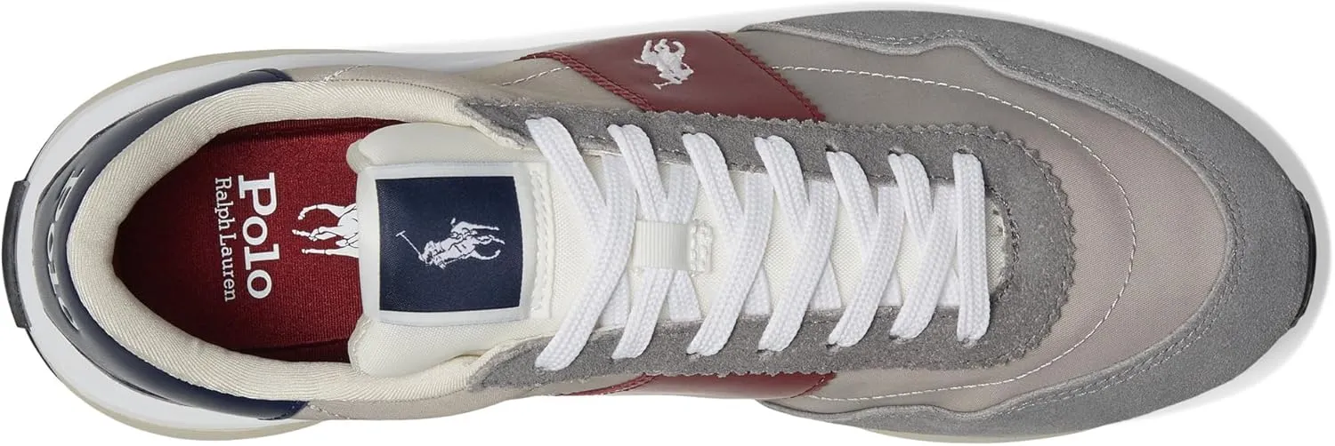 POLO RALPH LAUREN Men's Train 89 Suede-Paneled Sneakers