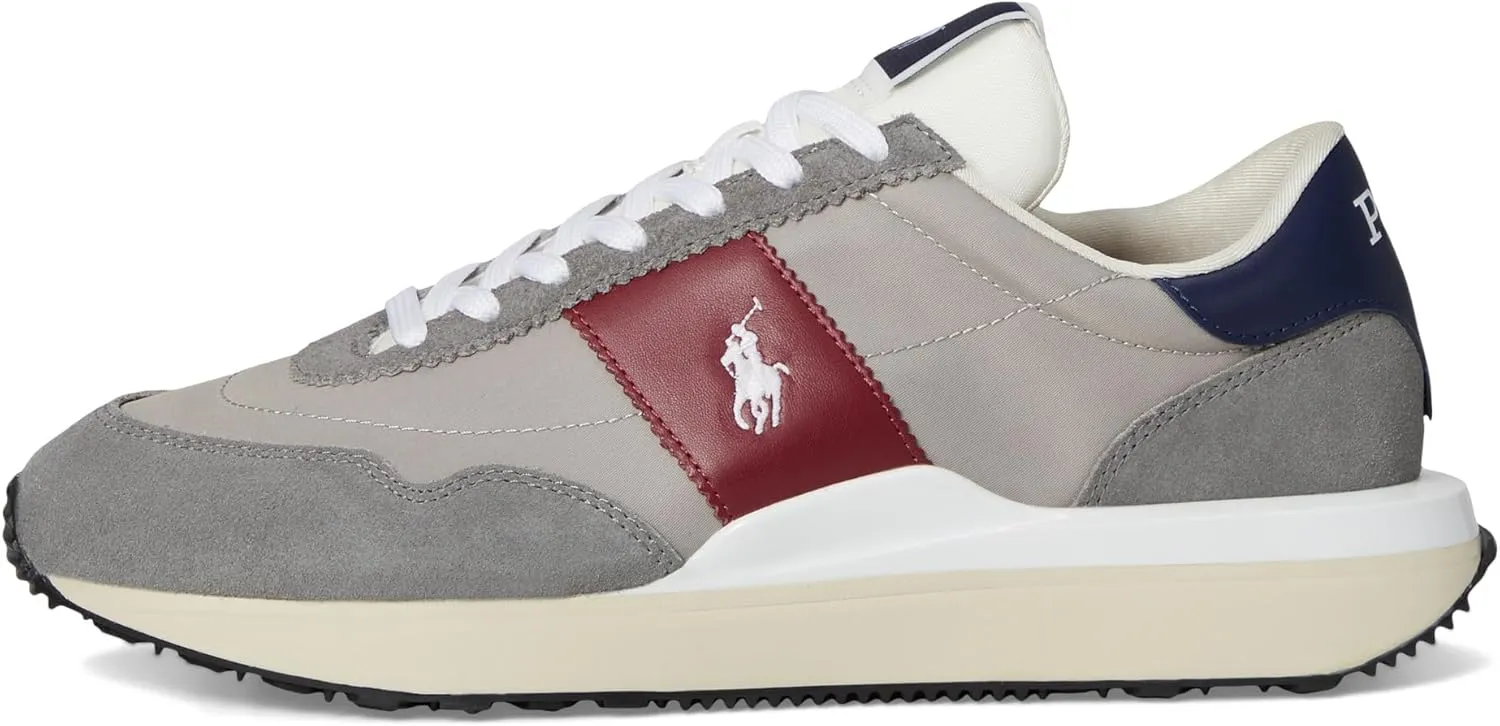 POLO RALPH LAUREN Men's Train 89 Suede-Paneled Sneakers