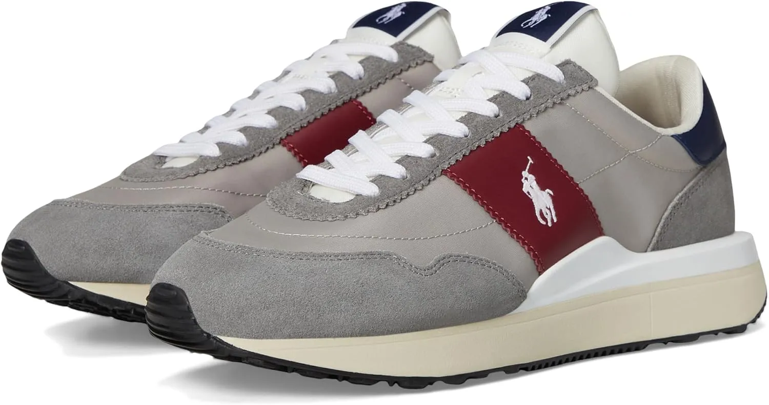 POLO RALPH LAUREN Men's Train 89 Suede-Paneled Sneakers