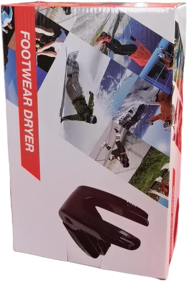 Portable Electric Shoe Glove Boot Dryer Warmer with Folding and Drying Rack