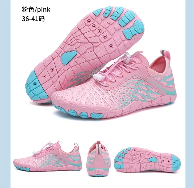 Pro Barefoot Shoes, Quick-Drying, Non-Slip One-Leg Grounding Shoes, Suitable for Hiking, Fitness, Running, Cycling, Swimming and Diving
