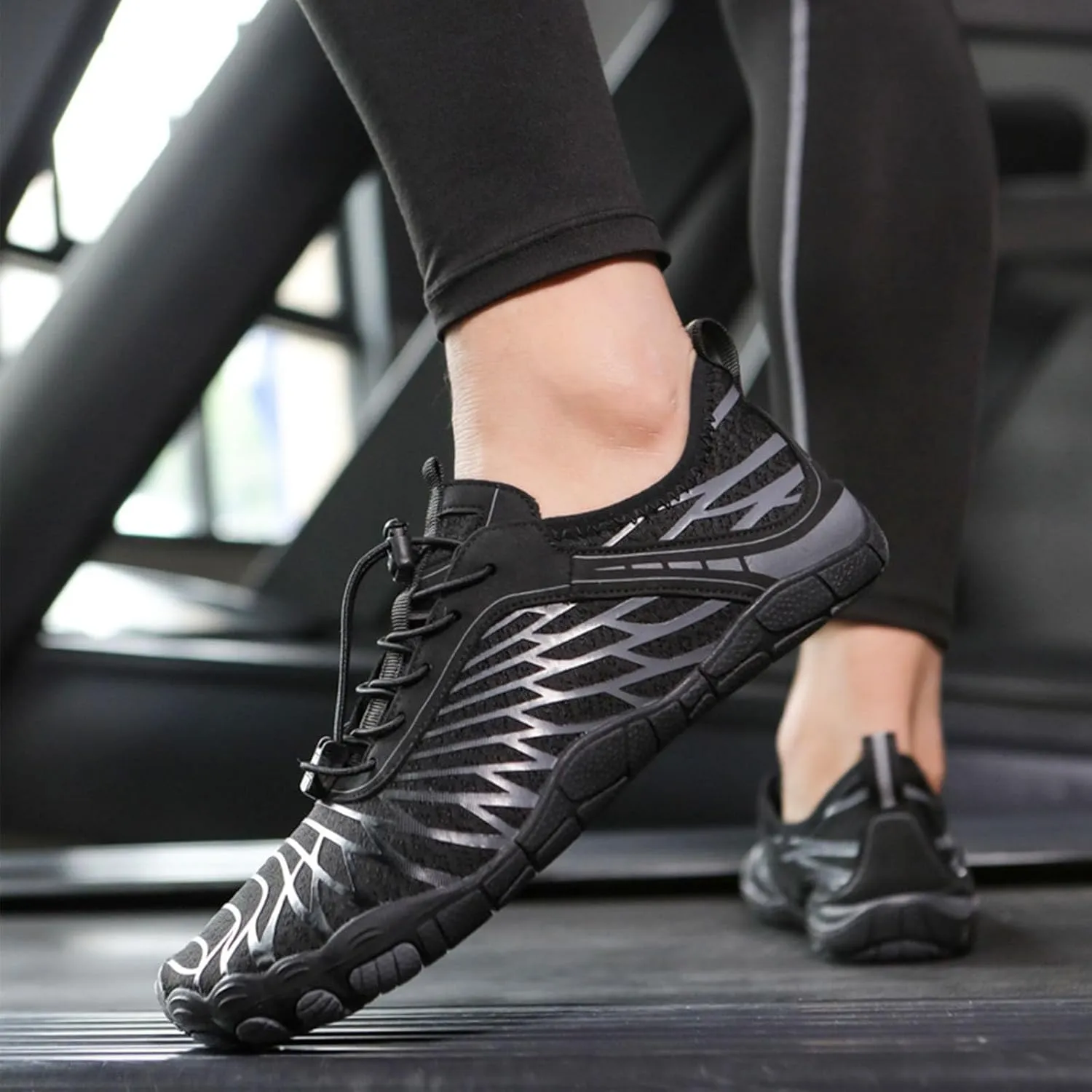 Pro Barefoot Shoes, Quick-Drying, Non-Slip One-Leg Grounding Shoes, Suitable for Hiking, Fitness, Running, Cycling, Swimming and Diving