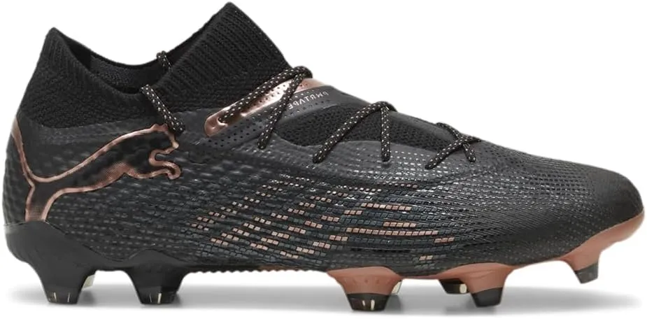 Puma Mens Future 7 Ultimate Firm GroundArtificial Ground Soccer Cleats Cleated, Firm Ground - Black