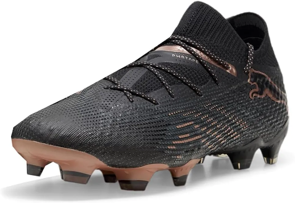 Puma Mens Future 7 Ultimate Firm GroundArtificial Ground Soccer Cleats Cleated, Firm Ground - Black