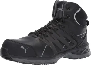 PUMA Men's Velocity 2.0 Black Mid Industrial Shoe