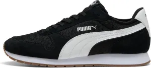 PUMA St Miler MU Men's Sneaker, 9.5 D(M) US, Black-White-Gum
