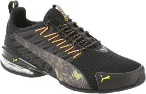 PUMA Voltaic Evo RetroFuture Mens Running 10 DM US BlackOrangeLime